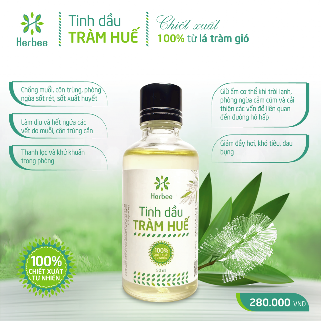 Công Dụng Dầu Tràm