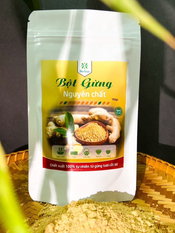 Bột Gừng Nguyên Chất Herbee